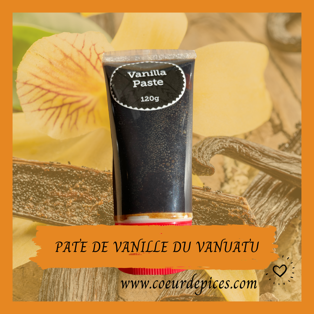 Pâte de Vanille BIO du Vanuatu 120g