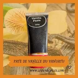 Pâte de Vanille BIO du Vanuatu 120g