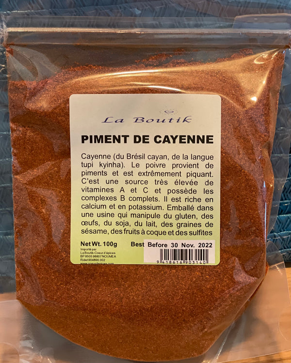 Piment de Cayenne 100g